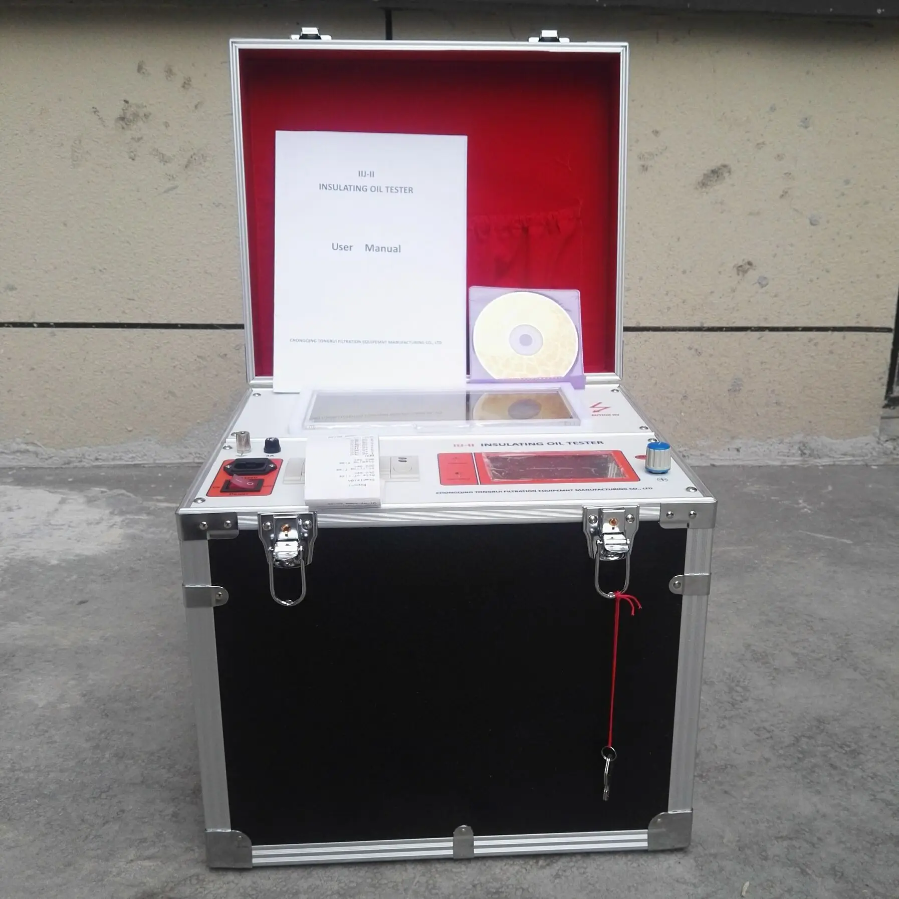 80 ~ 100 кВА изоляционное масло диэлектрическое напряжение пробоя тестер прочности