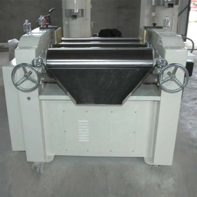 Hydraulic manual excellent exact 50 ointment mill used nano paint printing ink three roll mill machine
