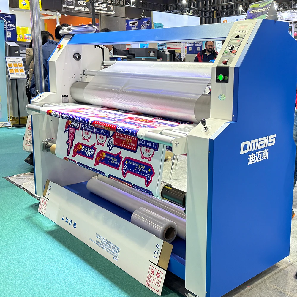 Automatic High Speed Air Shaft Hot and Cold Laminator Roller Laminating Machine