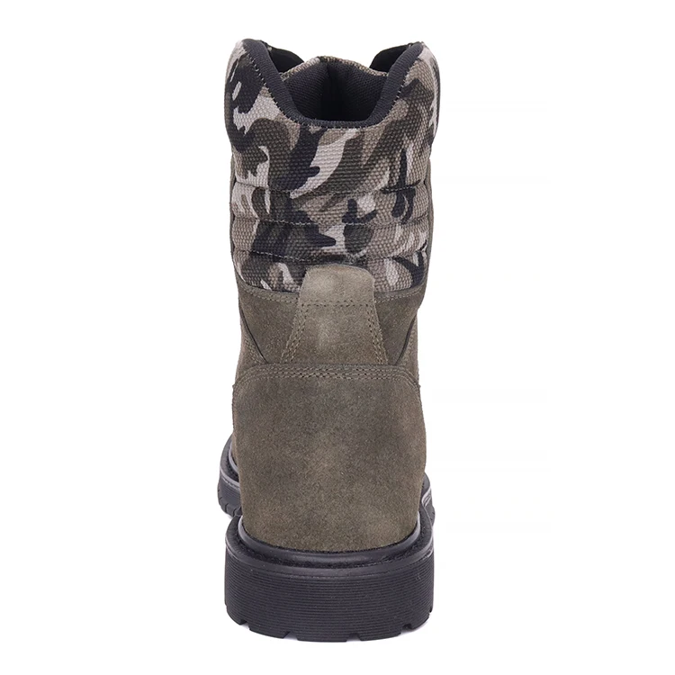 Iron head protection Hiking Hunting Shoes Army Military Safety Tactical Combat Boots