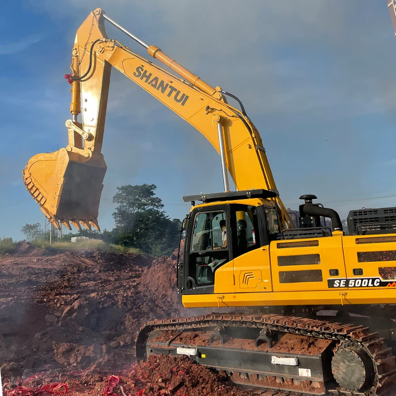 China Brand Shantui SE500LC New Large Excavator Shantui Digger Excavators For Sale