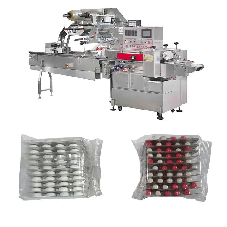 Multi-Function Horizontal flow packing machine for ice lolly/candy/chocolate bar snack food pouch