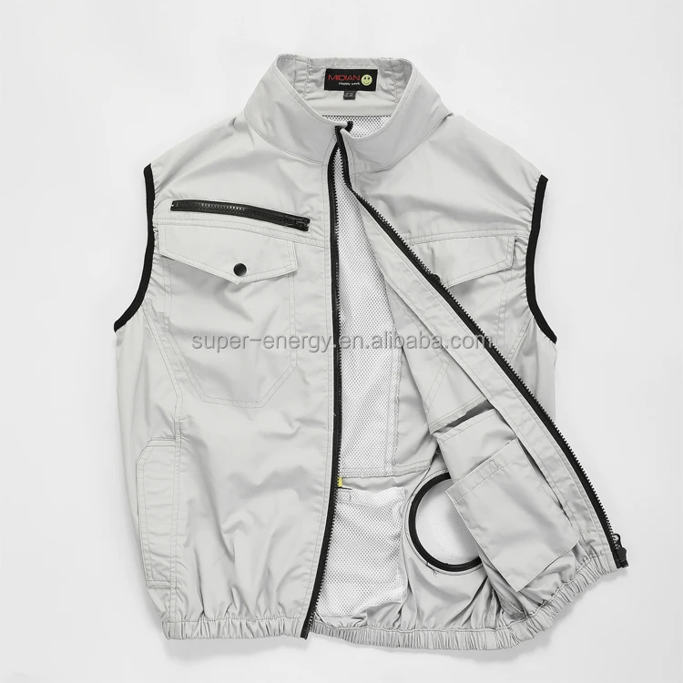 Фабрика Midian Techwear, летний крутой пуховой жилет с двумя вентиляторами