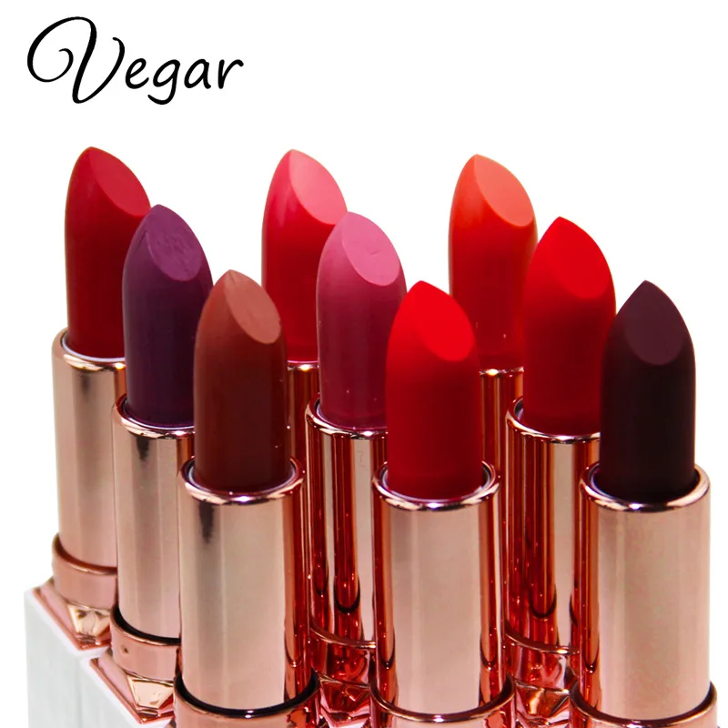 
Long lasting Makeup Supplier China non-sticky cup Matte little lipstick private label No Fade Lipstick Lip Balm 9 Colors 