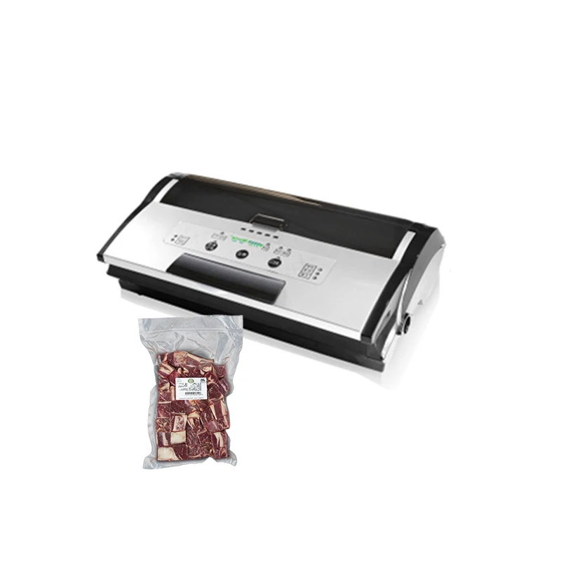 Small tabletop Vacuum Sealing Machine commercial food Vacuum Sealer packer mini kitchen food saver
