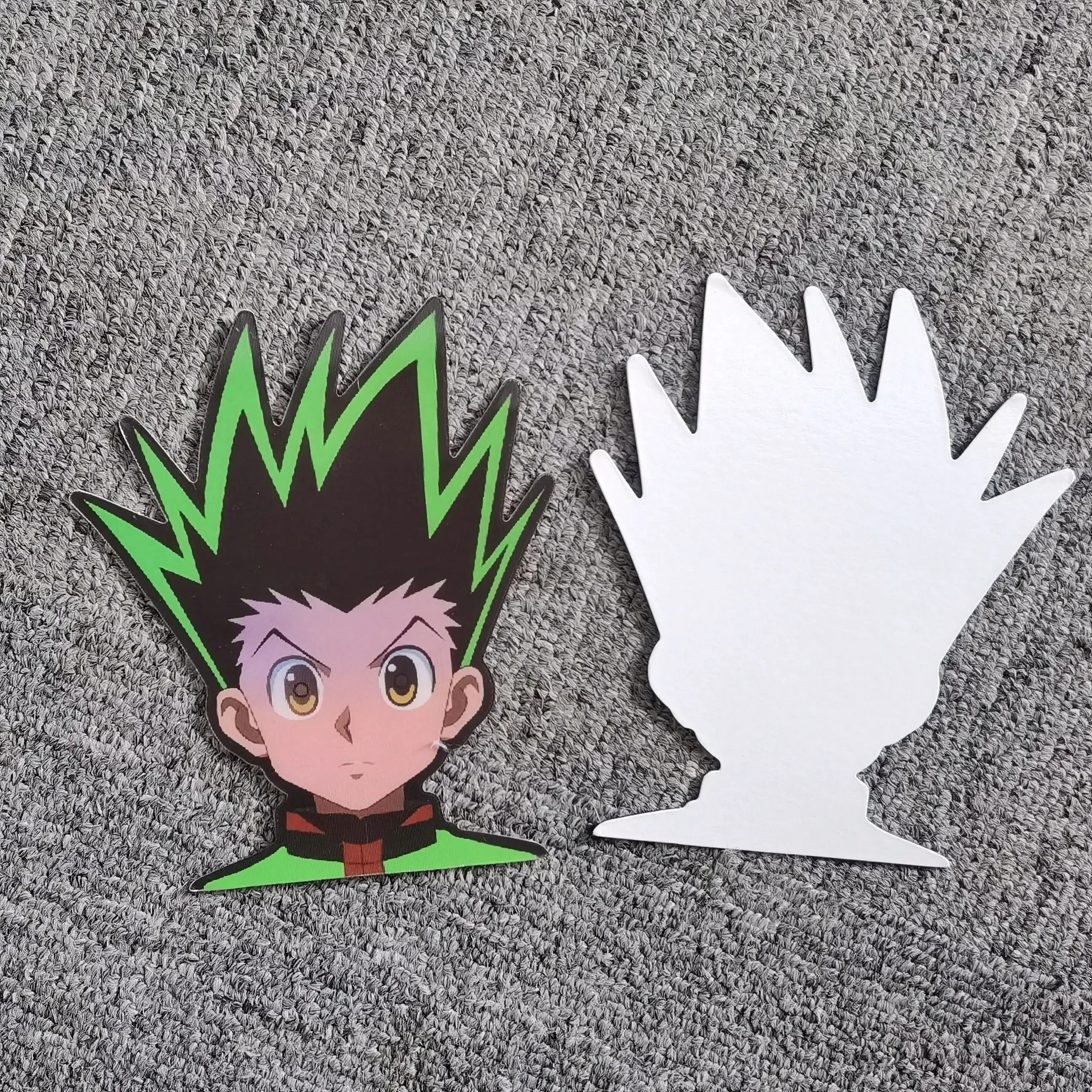 Custom PET Lenticular 3D Sticker Anime motion Stickers of anime