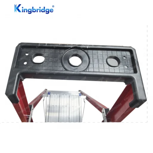 Kingbridge полная изоляция портативная Стекловолоконная Складная платформа лестница с подносом для инструментов Мобильная безопасная