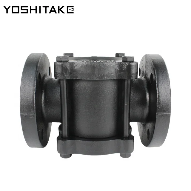 Original Japan YOSHITAKE Sight Glass 150L-F for water oil  plain type ductile cast iron JIS 10K FF flanged