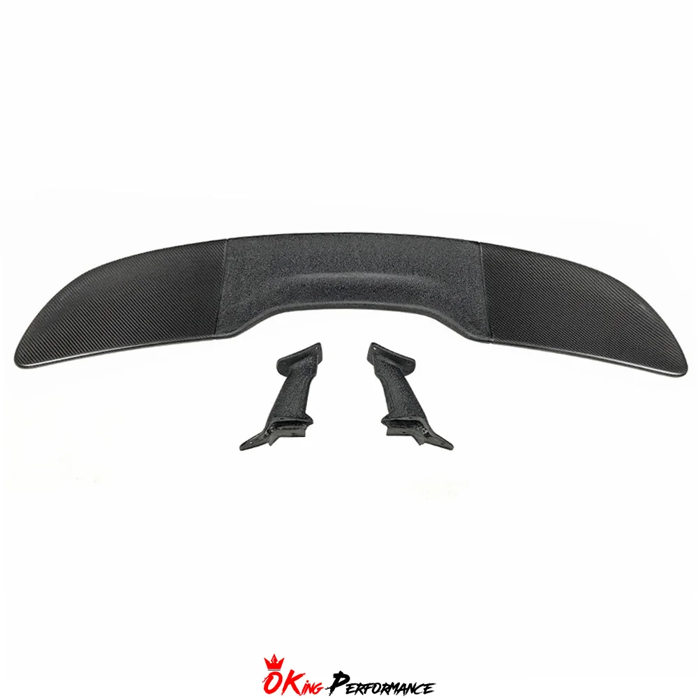 600LT Style Dry Carbon Fiber Rear Spoiler For Mclaren 570S GT Wing