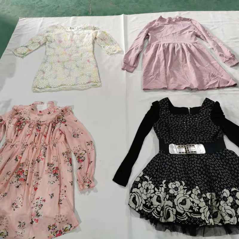 Used Clothes for Kids  Children Cotton Shirts Dress and Pants Summer Baby Mixed Clothes