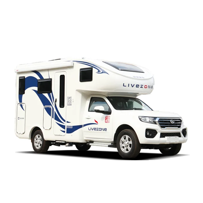 New Design 147hp Mini Semi-trailer Motorhome, Family sedan, Recreational Vehicle Off-road Camper Trailer For 6 Passengers