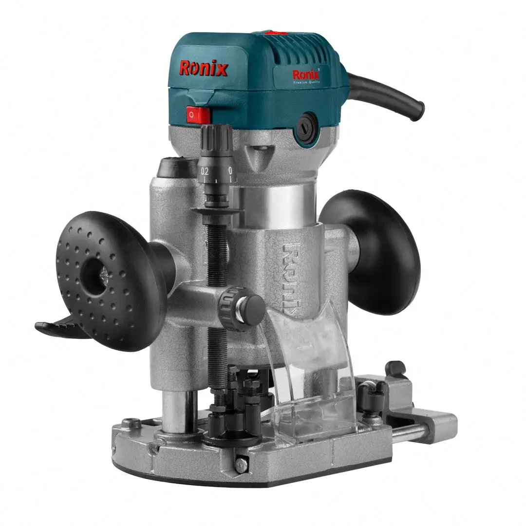 Ronix 7108 Woodworking Router Handheld Palm Router For Beginners Powerful 33000r/Min No-Load Speed Router Trimmer