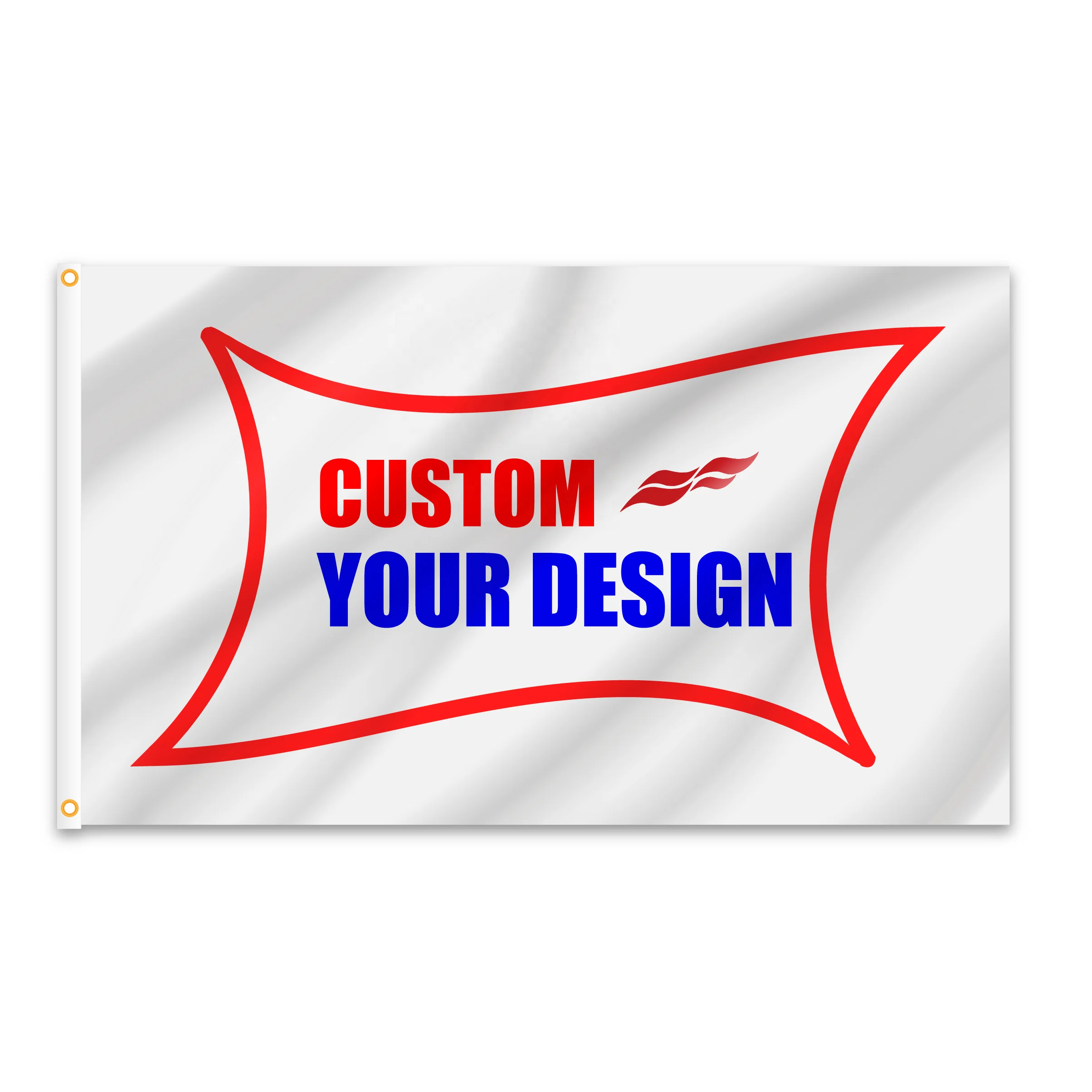 Wholesale Customized 3*5 ft Flags Advertising Flags Waterproof 100D Polyester Custom Flags
