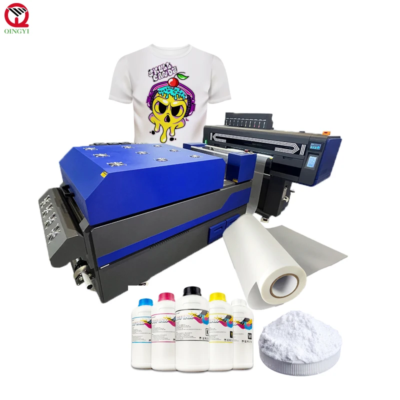 Qingyi KTM-A41/A40/A42 printer imprimante automatic t shirt dtf printer shaker dtf printer printing imprimeur 60cm i3200