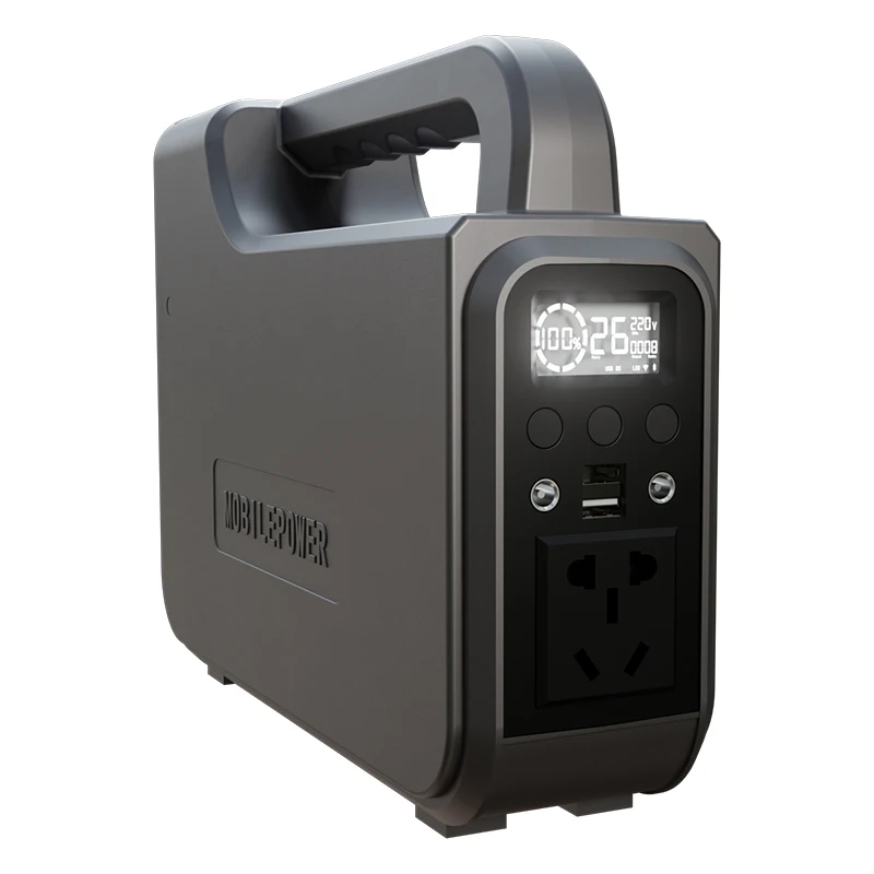 All-In-One Home Use Solar Power System with MPPT Controller Lithium Ion Inverter Battery featuring Special Flashlight Feature