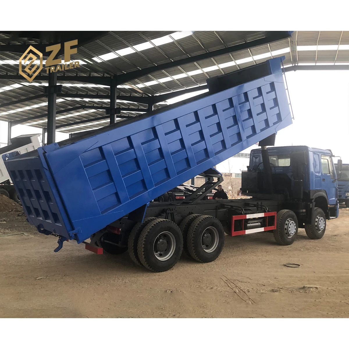 Новый 40-тонный самосвал Howo 10 колес 6x4 ручной 371 л.с. дизельный мини-грузовик RHD доступен левый правый руль