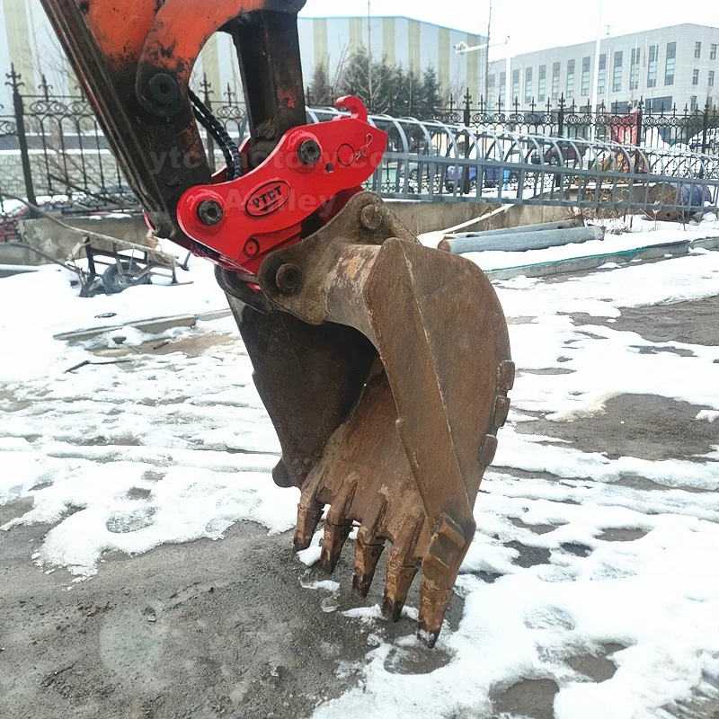 YTCT red color 45mm pin diameter excavator quick hitch