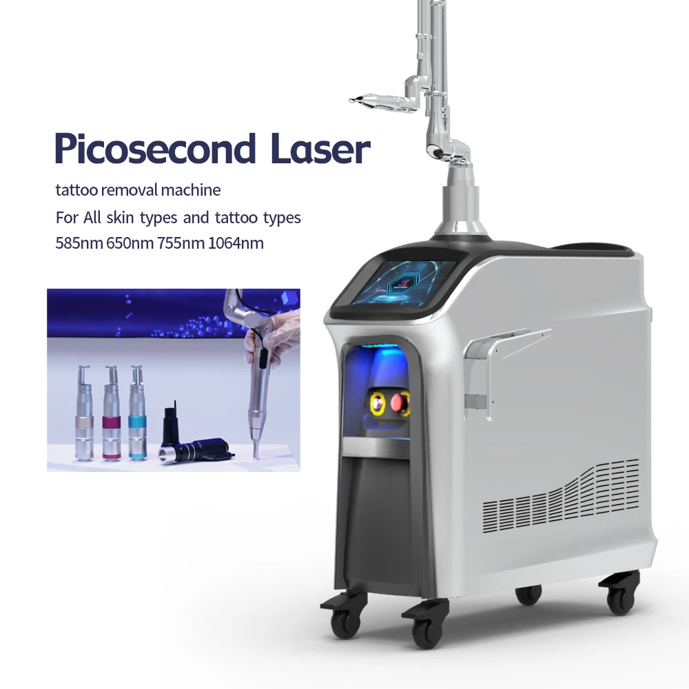 OEM ODM Picosecond Laser Q-switch Nd Yag Tattoo Removal laser Machine manufacturer Long Pulse Nd Yag Q Switch Laser