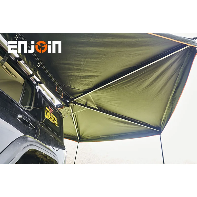 ENJOIN 4X4 Aluminum 4x4 offroad equipment foxwing awning outdoor camping for SUV and Truck popular 270 awning poleless tent