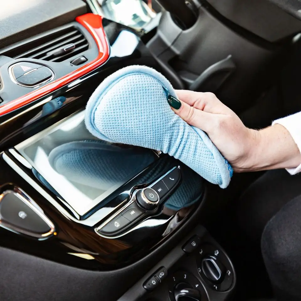 New Design Microfiber Kitchen Sponge Cleaning Dishwashing Sponge for Car Cleaning