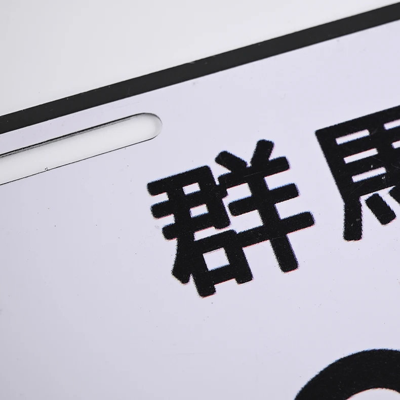 Factory custom License Customized Color Plate aluminum sheet metal blank car number plate