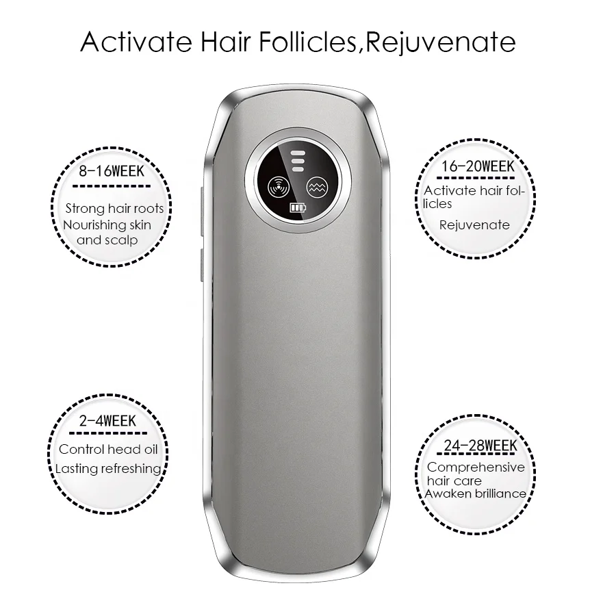 Scalp Oil Applicator Liquid Comb Can Be Filled With Anti-hair Loss Liquid Or Oil Hair Liquid Guide Comb Massager