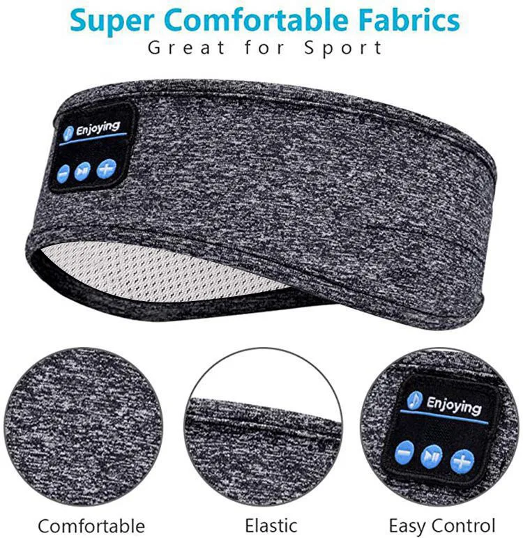 Ultra Thin HD Stereo Speakers Perfect Sleep Headphones Wireless Bluetooths Sports Headband Headphones for Sleeping