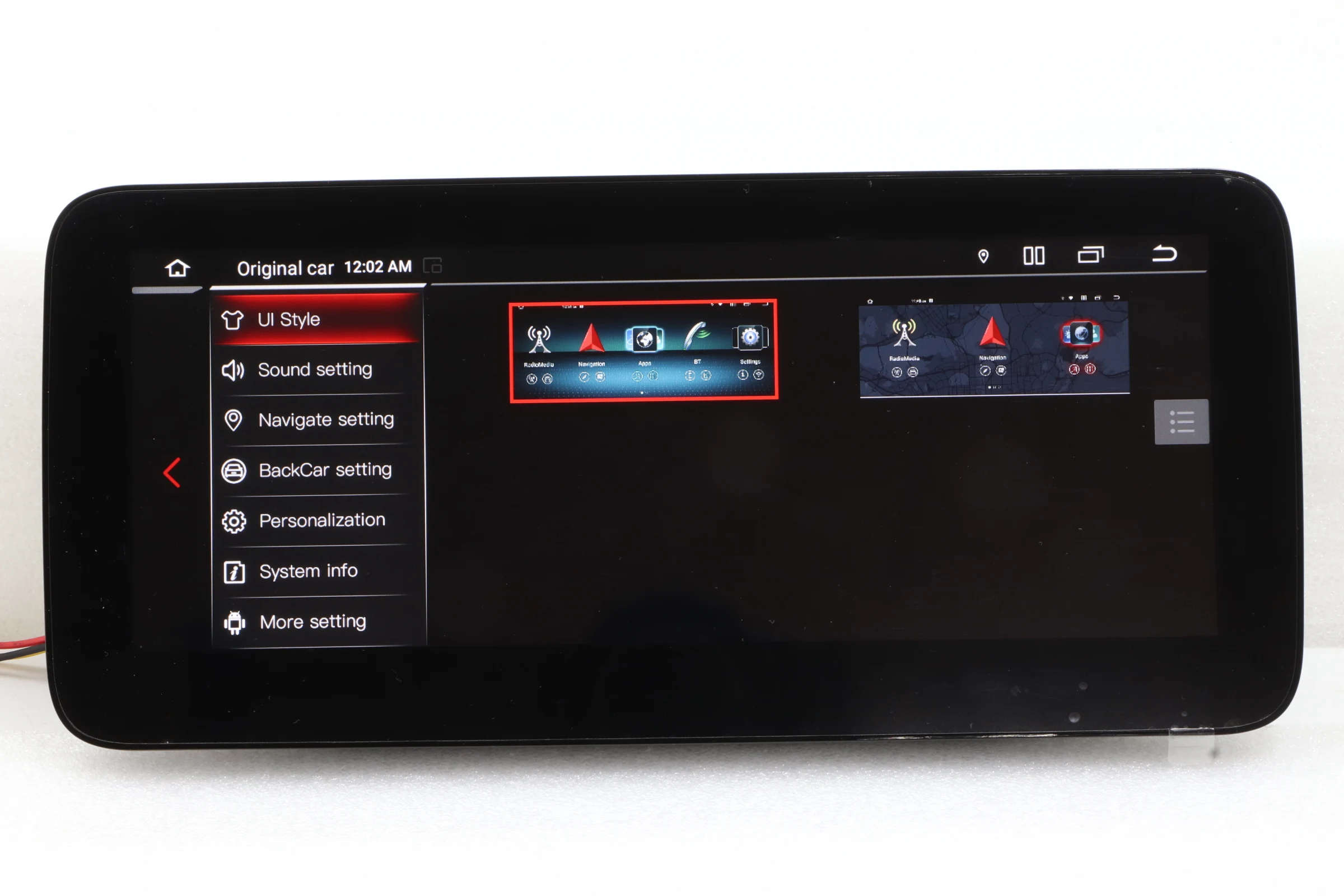 12.3' Car DVD Player For Mercedes-Benz G Class NGT4.5 2017-2018 8+128G Qualcomm Multimedia Player Entertainment System