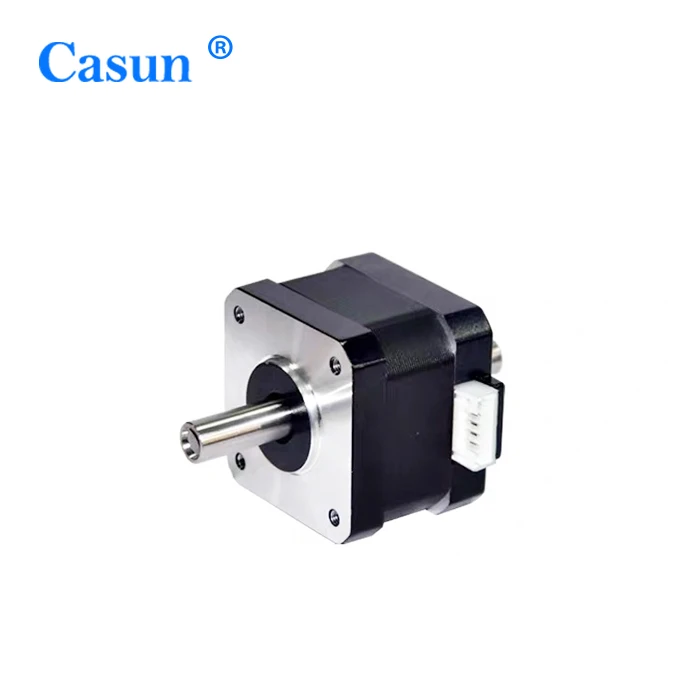 Hot sale 2 Phase 1.8 Degree 42mm nema 17  stepper motor 42*34mm hollow shaft stepping motor with CE approved