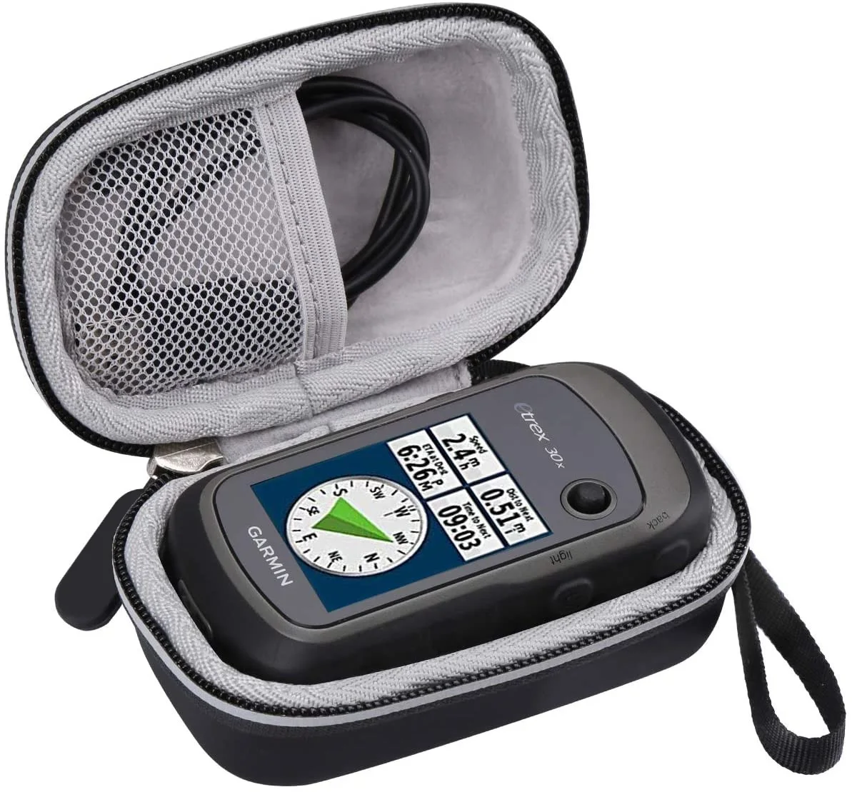 Hard Travel Storage Case for Garmin eTrex 10 / 20x / 30x Handheld GPS Navigator