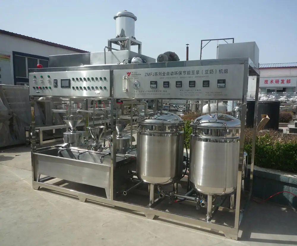 500 liter per hour soymilk machine almond milk machine soybean processing machinery