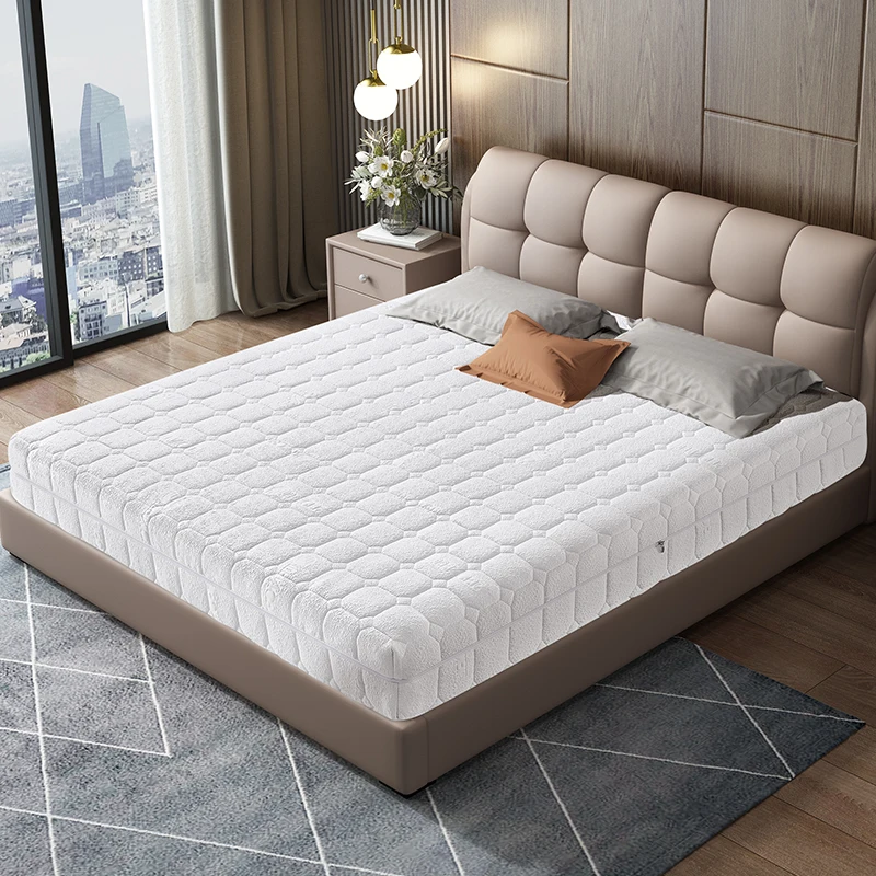 OEM/ODM High Quality Hotel Independent Pocket Spring Mattress Full Size King Queen Bedroom Mattresses in a Box Removable Adjust