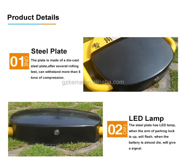 Ведущая компания COMA, автоматический парковочный барьер с питанием от батареи и солнечных батарей