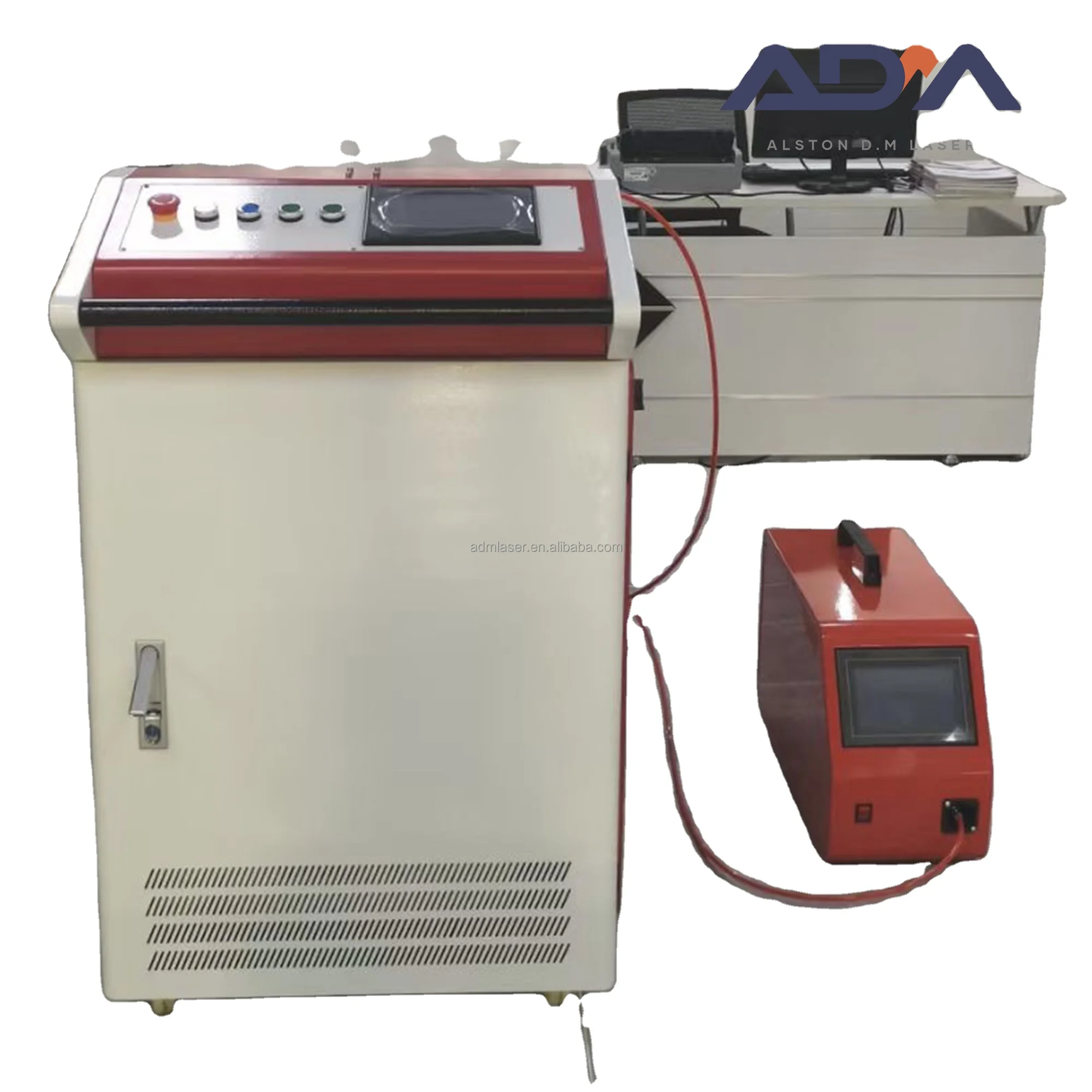 Alsotom- D - M 1500W laser welder  hand -held 3 in 1 fiber laser machine for cutting  welding cleaning