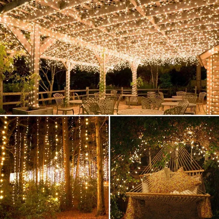 Wholesale Christmas Outdoor Solar String LED Holiday Lighting Lights For Decoration