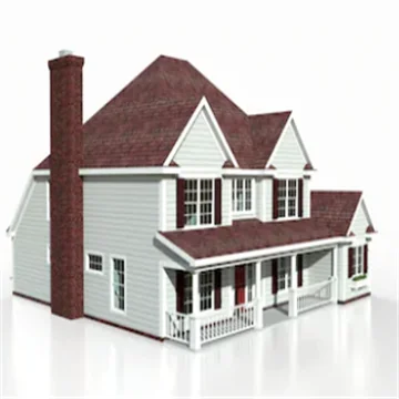 Special prefabricated villa light steel villa modular big house prefab villa usa sell