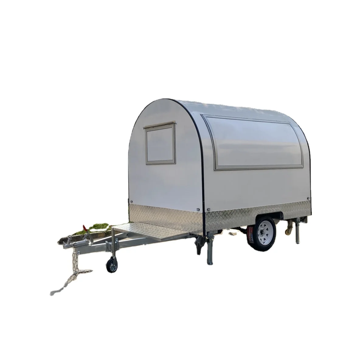 Certificate Hot Dog Snack Cart Food Kiosk Food Truck  Food Trailer Concession Van Customized