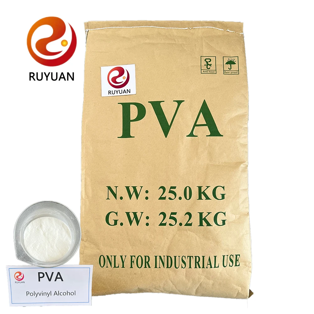Ruyuan chemical pva polyvinyl alcohol CONCRETE ADDIT PVA POWDER pva 1799