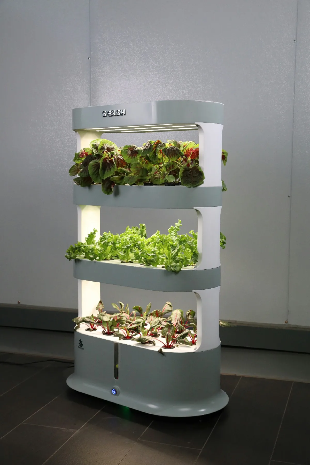 China Supplier Water Culture Hydroponics equipment vertical hydroponic tower width LED grow lamp