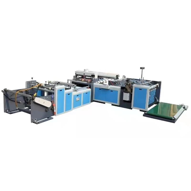 PP woven bag cutting and sewing machine and sack making machine bag production line