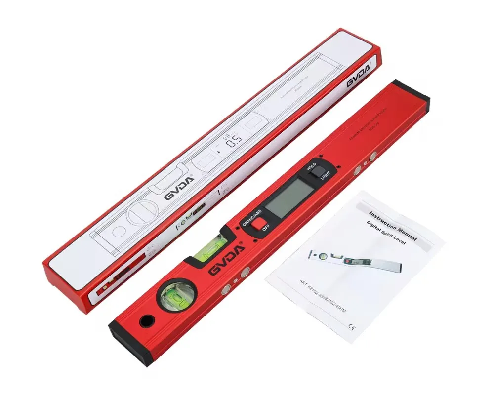 Digital Protractor Angle Finder Inclinometer Without Magnets Bubble Electronic Level Slope Test Ruler 400mm Digital Spirit Level