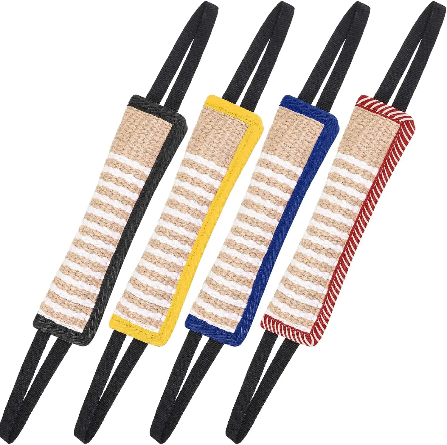 Wholesale High Durable Pet Training Durable Heavy Duty Oxford Rope Tug Toy Bite Strength Training Tough Chew Molar Stick Dog Toy