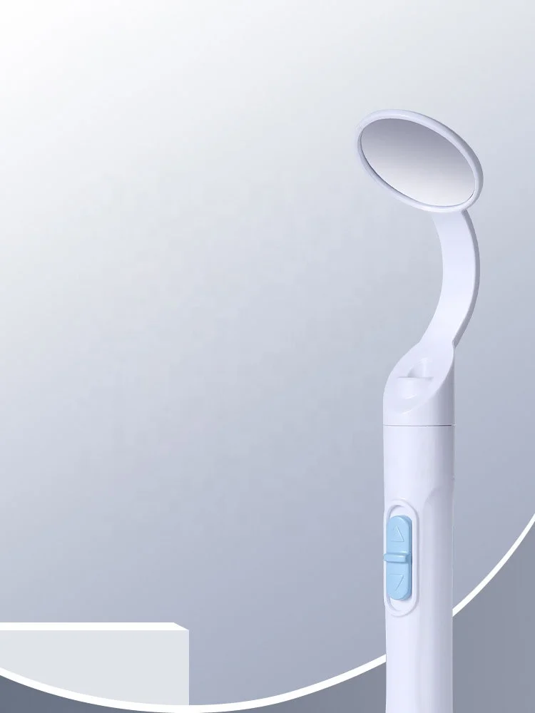 Dental Mirror Home Oral Endoscope Cleaning Tool Dental Mirror with Light Anti-Fog LED Oral Mirror