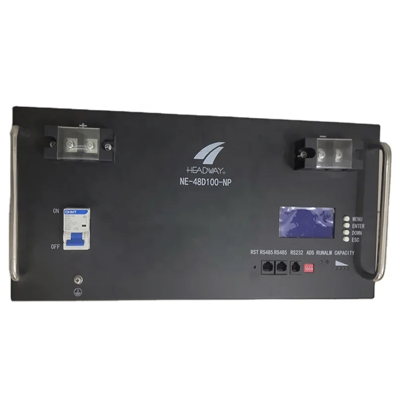 HEADWAY Grid  48V 100ah Rechargeable Lifepo4 Lithium Ion Battery Home Energy Storage LCD Display BMS Protection 10kWh Capacity