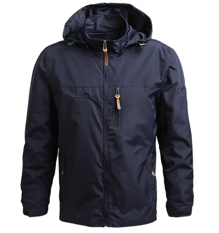 
man wind repellent custom fleece jacket 