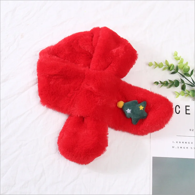Kids cute animal pattern small neck scarfs