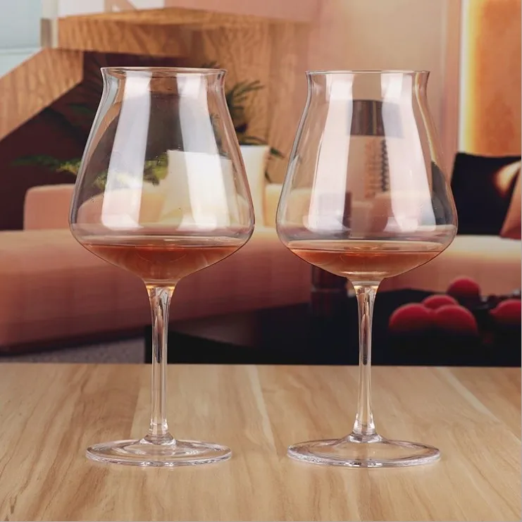 Amazon best selling tulip beer glass teku tulip glass beer high quality beer glass tulip for sale