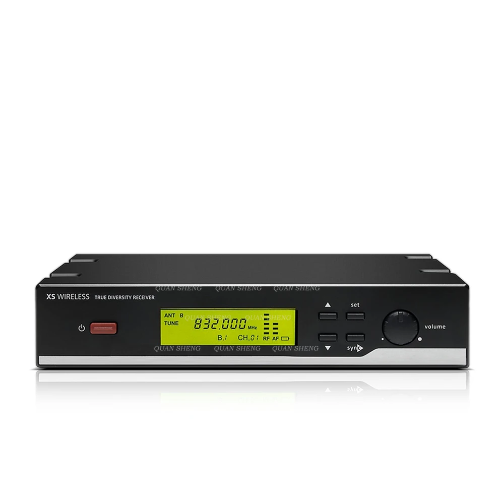 XSW35 Professional True Diversity Uhf Wireless Mic E845 Handheld Dynamic Vocal Microphone for Karaoke Parties Conference