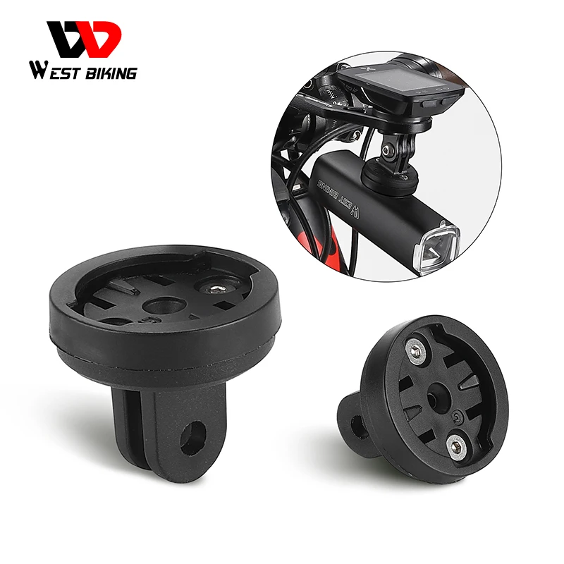 WEST BIKING Mountain Bike Accessories Bicycle Light Parts Base Magicshine Light Undermount Bicycle Computer Bracket Base