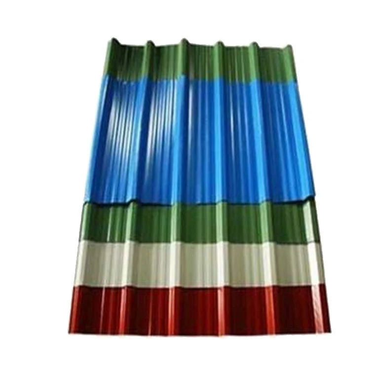 Steel Plate Metal Roofing Iron Sheet Galvanized Zinc Steel Coil Ppgi Corrugated Galvanized Steel Sheets